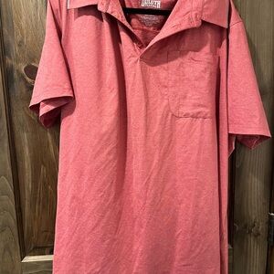 Duluth Trading Co Men's Classic Red Polo